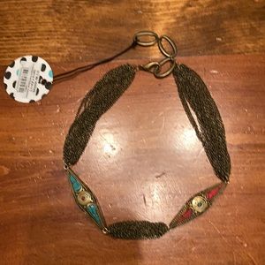 Starfish Project tourquoise and copper necklace